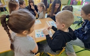 Lekcja angielskiego z uczniami SP z Nędzy  (5)
